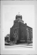 1509 GRAND AVE, a Romanesque Revival church, built in Racine, Wisconsin in 1914.