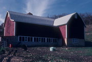 1972 State Highway 92, a Astylistic Utilitarian Building barn, built in Springdale, Wisconsin in 1907.