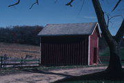 1972 State Highway 92, a Astylistic Utilitarian Building car barn, built in Springdale, Wisconsin in 1887.