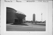 1525 HOWE ST, a Usonian theater, built in Racine, Wisconsin in 1966.