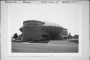 1525 HOWE ST, a Usonian theater, built in Racine, Wisconsin in 1966.