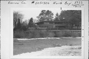 3733 LIGHTHOUSE DR, a Usonian house, built in North Bay, Wisconsin in 1940.