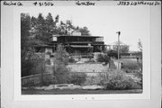 3733 LIGHTHOUSE DR, a Usonian house, built in North Bay, Wisconsin in 1940.