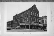 338-340 MAIN ST, a German Renaissance Revival retail building, built in Racine, Wisconsin in 1883.