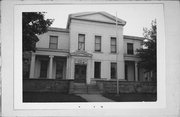 820 MAIN ST, a Greek Revival house, built in Racine, Wisconsin in 1851.