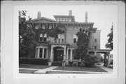 1012 MAIN ST (AKA 1015 WISCONSIN AVE), a Italianate house, built in Racine, Wisconsin in 1856.