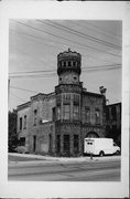 1412 RACINE ST, a Romanesque Revival fire house, built in Racine, Wisconsin in 1895.