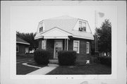 2016 RAPIDS DR, a Dutch Colonial Revival house, built in Racine, Wisconsin in 1950.