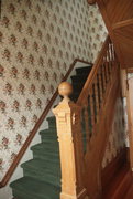 111 S 5TH ST, a Queen Anne house, built in Stoughton, Wisconsin in 1858.