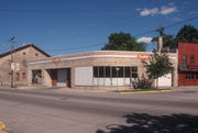 501 E MAIN ST, a Art/Streamline Moderne automobile showroom, built in Stoughton, Wisconsin in 1927.