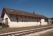 529 E MAIN ST, a Italianate depot, built in Stoughton, Wisconsin in 1885.