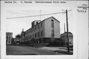 1900 WASHINGTON AVE, a Spanish/Mediterranean Styles apartment/condominium, built in Racine, Wisconsin in 1925.