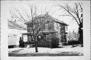 3417 WASHINGTON AVE, a American Foursquare house, built in Racine, Wisconsin in 1917.