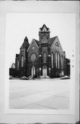 801 WISCONSIN AVE, a Early Gothic Revival church, built in Racine, Wisconsin in 1876.