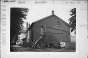 205 W MAIN ST, a Greek Revival lodging-inn, built in Rochester, Wisconsin in 1843.
