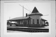 2904 WISCONSIN ST, a Queen Anne depot, built in Sturtevant, Wisconsin in 1908.