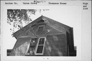 NW CNR OF HIGH ST AND 11TH AVE NW CNR OF HIGH ST AND 11TH AVE, a Queen Anne house, built in Union Grove, Wisconsin in 1902.