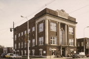 189 N CENTRAL AVE, a Neoclassical/Beaux Arts social recreational/fraternal hall, built in Richland Center, Wisconsin in 1920.