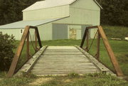 CUNNINGHAM RD OVER PINE RIVER, a NA (unknown or not a building) pony truss bridge, built in Rockbridge, Wisconsin in 1895.