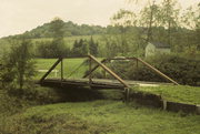 CUNNINGHAM RD OVER PINE RIVER, a NA (unknown or not a building) pony truss bridge, built in Rockbridge, Wisconsin in 1895.