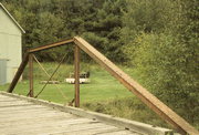 CUNNINGHAM RD OVER PINE RIVER, a NA (unknown or not a building) pony truss bridge, built in Rockbridge, Wisconsin in 1895.