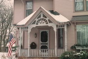 C. 617 W HAMILTON ST, a Queen Anne house, built in Stoughton, Wisconsin in 1897.