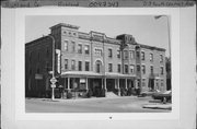 213 S CENTRAL AVE, a Romanesque Revival lodging-hotel, built in Richland Center, Wisconsin in 1873.