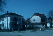 316 S MADISON ST, a Queen Anne house, built in Stoughton, Wisconsin in 1900.