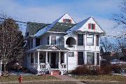 402 S MADISON ST, a Queen Anne house, built in Lancaster, Wisconsin in 1893.