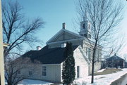 324 S PAGE ST, a Greek Revival church, built in Stoughton, Wisconsin in 1858.