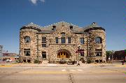 205 MAIN ST E, a Romanesque Revival theater/opera house/concert hall, built in Menomonie, Wisconsin in 1889.