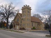 1616 W MEQUON RD, a Late Gothic Revival church, built in Mequon, Wisconsin in 1925.
