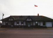 116 S Railroad St, a English Revival Styles depot, built in Eagle River, Wisconsin in 1923.