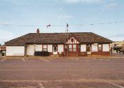 116 S Railroad St, a English Revival Styles depot, built in Eagle River, Wisconsin in 1923.