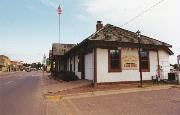 116 S Railroad St, a English Revival Styles depot, built in Eagle River, Wisconsin in 1923.