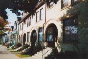 1537-1545 N CASS ST, a Queen Anne row house/townhouse, built in Milwaukee, Wisconsin in 1891.