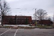 207 ACADEMY ST AT CENTER ST, a Prairie School school – elem/middle/jr high/high, built in Mount Horeb, Wisconsin in 1918.