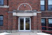 207 ACADEMY ST AT CENTER ST, a Prairie School school – elem/middle/jr high/high, built in Mount Horeb, Wisconsin in 1918.