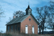 AVON RD, a Front Gabled school-one to six room, built in Alma, Wisconsin in 1894.