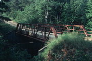 KELLY RD OVER ROBINSON CREEK, a NA (unknown or not a building) pony truss bridge, built in Manchester, Wisconsin in 1890.
