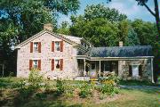 12510 N WAUWATOSA RD, a Greek Revival house, built in Mequon, Wisconsin in 1846.