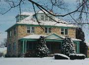 1230 E BROADWAY, a American Foursquare house, built in Waukesha, Wisconsin in 1931.