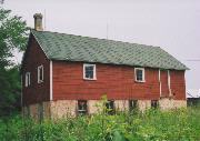 996 East Church Road, a Astylistic Utilitarian Building tobacco barn, built in Christiana, Wisconsin in 1910.