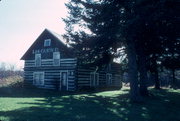 N2610 LOG CABIN DR, a Front Gabled house, built in Wolf River, Wisconsin in 1874.