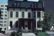 1226-1228 N ASTOR ST, a Second Empire duplex/two-flat, built in Milwaukee, Wisconsin in 1850.