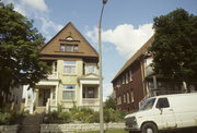 1809 N 2ND ST, a Queen Anne duplex/two-flat, built in Milwaukee, Wisconsin in 1897.