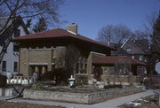 2430 E NEWBERRY BLVD, a Prairie School house, built in Milwaukee, Wisconsin in 1921.