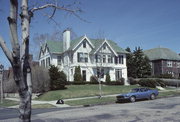 2201-2203 N TERRACE AVE, a Queen Anne house, built in Milwaukee, Wisconsin in 1892.