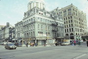 700-02 N MILWAUKEE ST, a Second Empire large retail building, built in Milwaukee, Wisconsin in 1866.