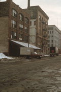 316-322 N BROADWAY, a Chicago Commercial Style warehouse, built in Milwaukee, Wisconsin in 1909.